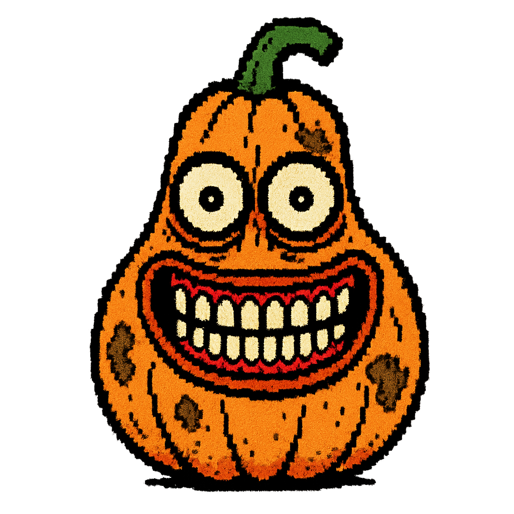 Gourdie, the cursed gourd assistant